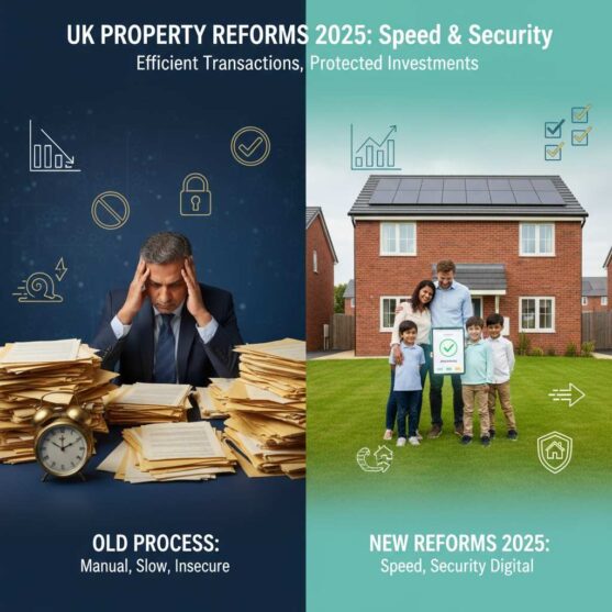 UK property buying and selling reforms 2025 success stories from Harrow showing faster transactions by real estate agent Empirechase